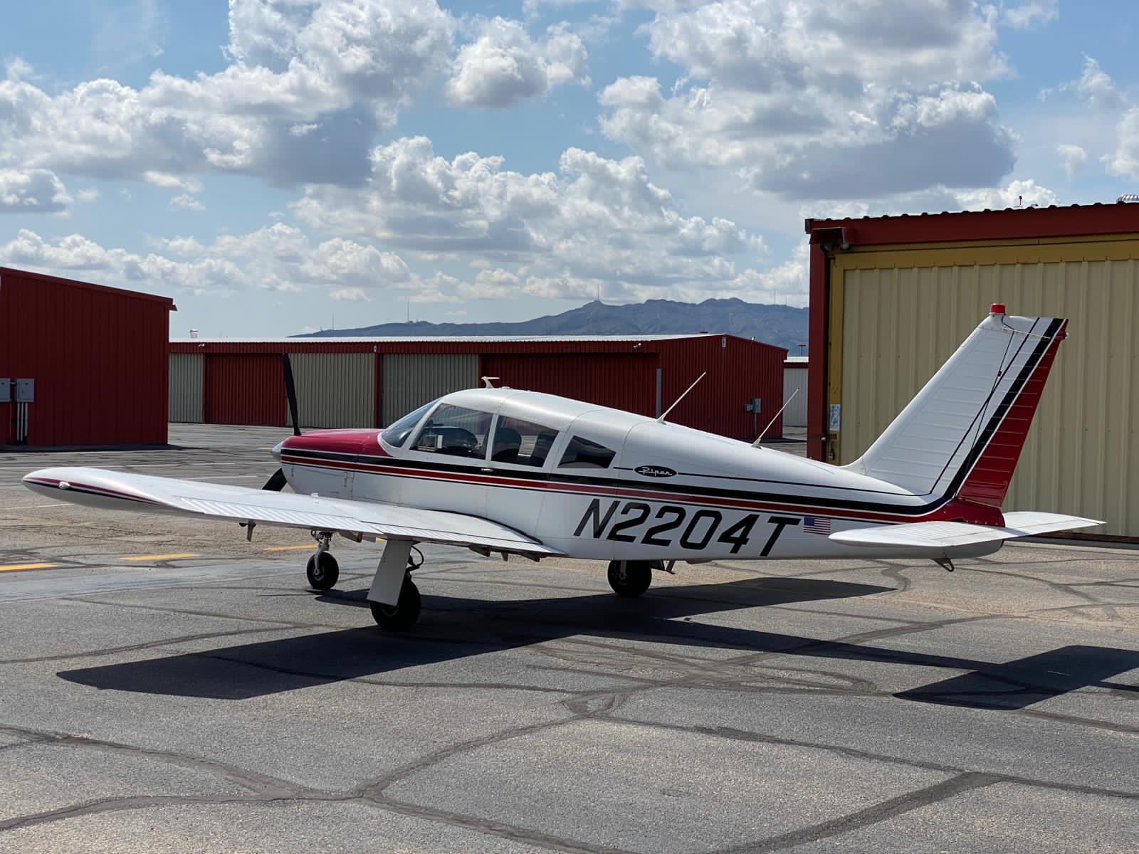 Cessna 172 representing the Abbyero Aviation Private Pilot Aviation School.